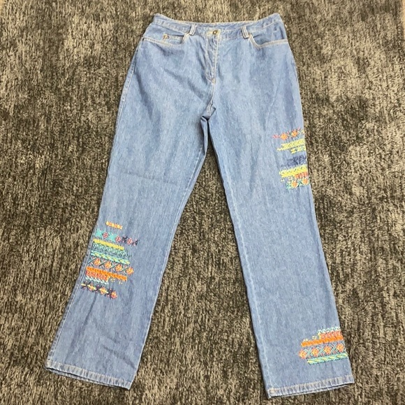 Susan Bristol Denim - Susan Bristol Embroidery Jeans